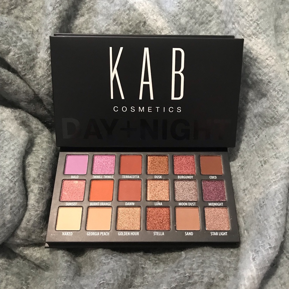 KAB cosmetics Day + Night Eyeshadow Palette
